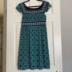 Square neck floral sundress
